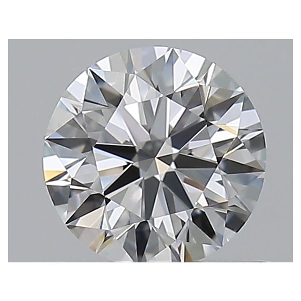 ROUND 0.53 F VVS2 EX-EX-EX - 6522330139 GIA Diamond