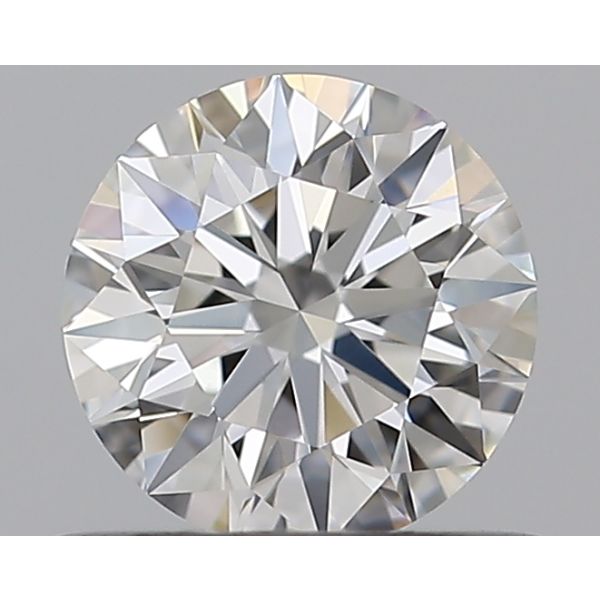 ROUND 0.51 F VVS2 EX-EX-EX - 6531365380 GIA Diamond
