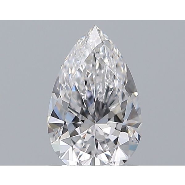 PEAR 0.71 D VVS1 EX-EX-EX - 6531837681 GIA Diamond