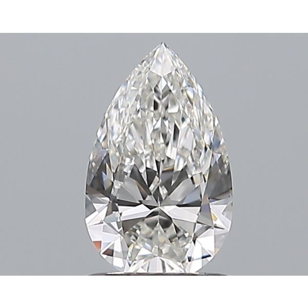 PEAR 0.9 F VVS1 EX-EX-EX - 6532670406 GIA Diamond