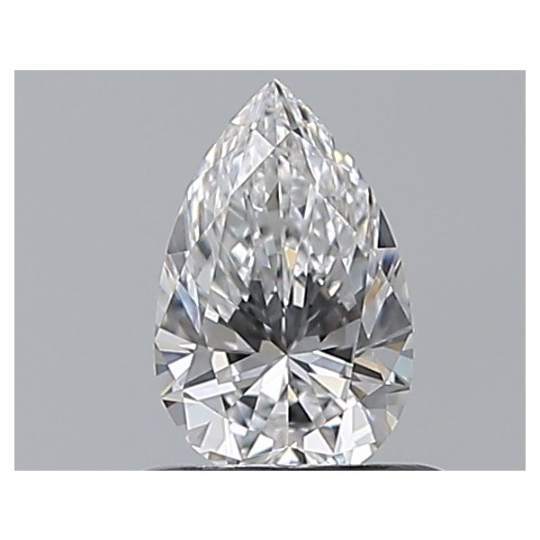 PEAR 0.51 D VVS2 EX-EX-EX - 6535660291 GIA Diamond