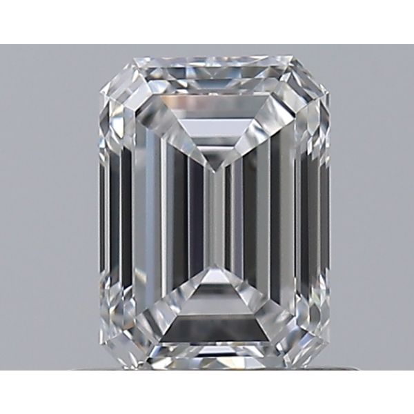 EMERALD 0.61 D VVS2 EX-EX-EX - 6535769173 GIA Diamond
