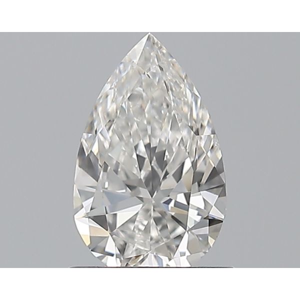 PEAR 0.61 F VVS2 EX-EX-EX - 6535858282 GIA Diamond