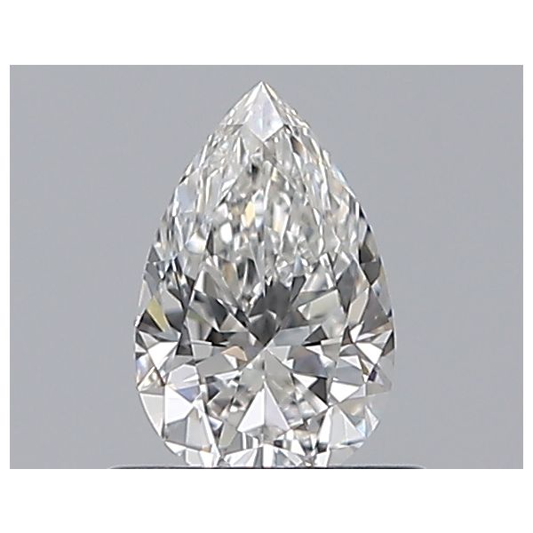 PEAR 0.51 F VVS2 EX-EX-EX - 6535961217 GIA Diamond