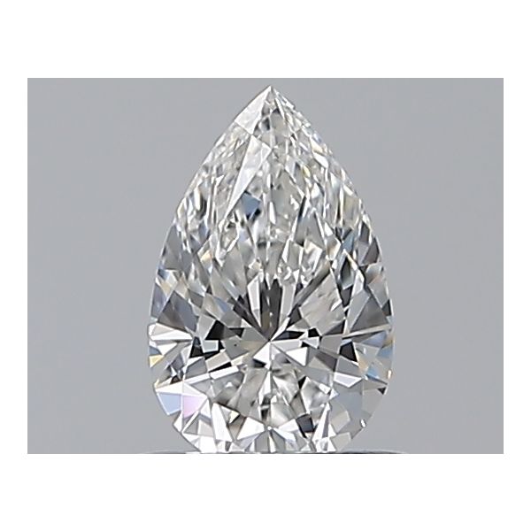 PEAR 0.5 F VVS1 EX-VG-EX - 6541103437 GIA Diamond