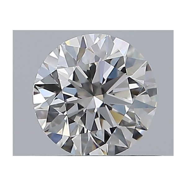 ROUND 0.53 F VVS2 EX-EX-EX - 6541103995 GIA Diamond