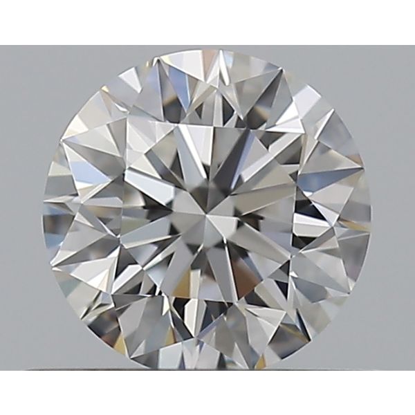 ROUND 0.53 F VVS2 EX-EX-EX - 6541279039 GIA Diamond