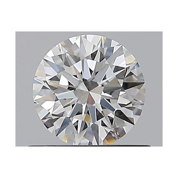 ROUND 0.57 F VVS2 EX-EX-EX - 6542434687 GIA Diamond