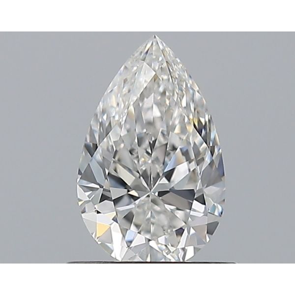 PEAR 0.7 F VVS2 EX-EX-EX - 6542471378 GIA Diamond