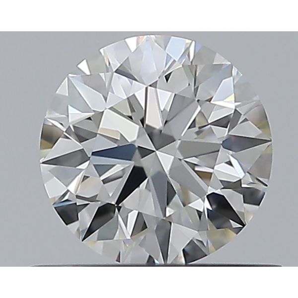 ROUND 0.61 F VVS2 EX-EX-EX - 6542900448 GIA Diamond