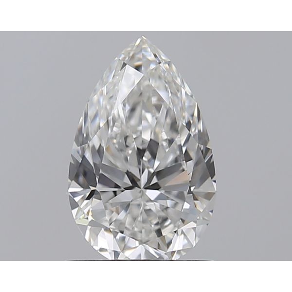 PEAR 1 F VVS2 EX-EX-EX - 6545128034 GIA Diamond