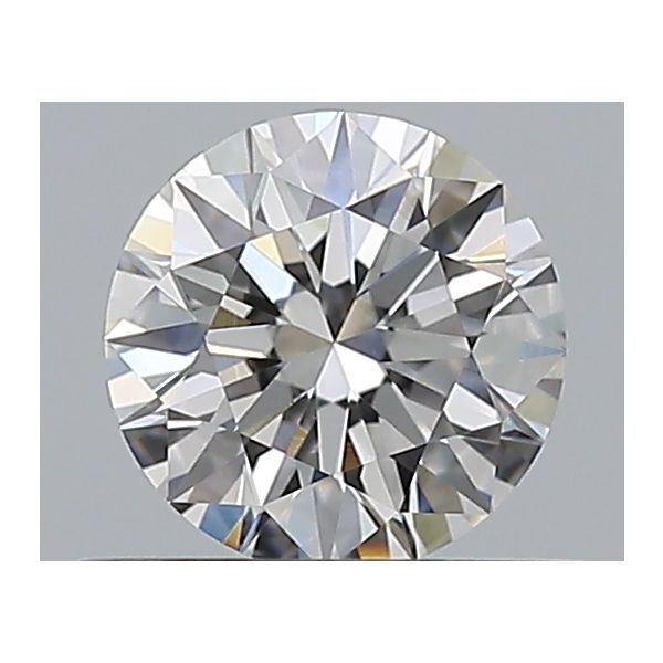 ROUND 0.53 F VVS2 EX-EX-EX - 6545901800 GIA Diamond