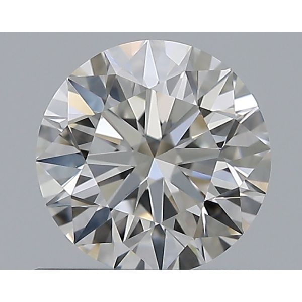 ROUND 0.59 F VVS2 EX-EX-EX - 7501483717 GIA Diamond