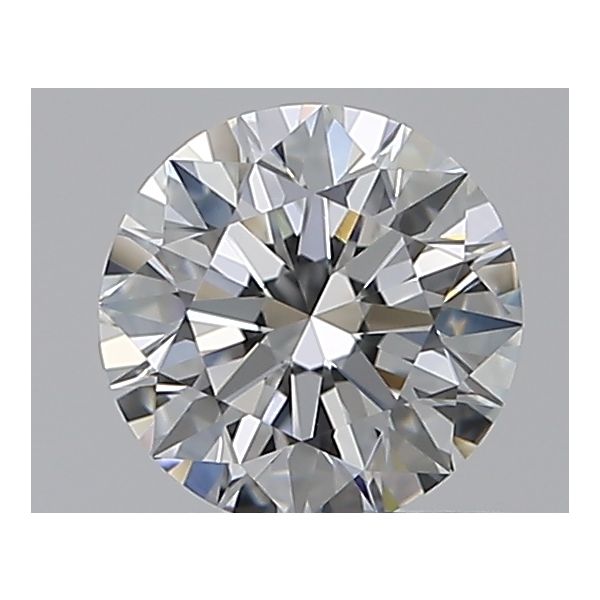 ROUND 0.53 F VVS2 EX-EX-EX - 7502485546 GIA Diamond