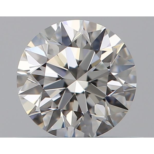 ROUND 0.53 F VVS1 EX-EX-EX - 7502885754 GIA Diamond