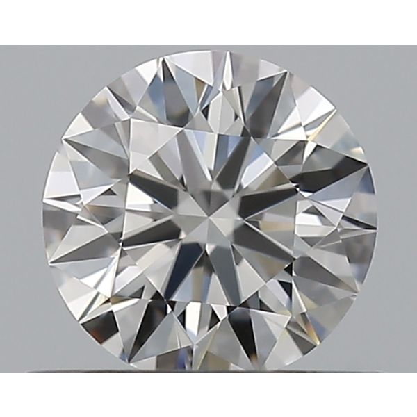 ROUND 0.53 F VVS2 EX-EX-EX - 7521321641 GIA Diamond