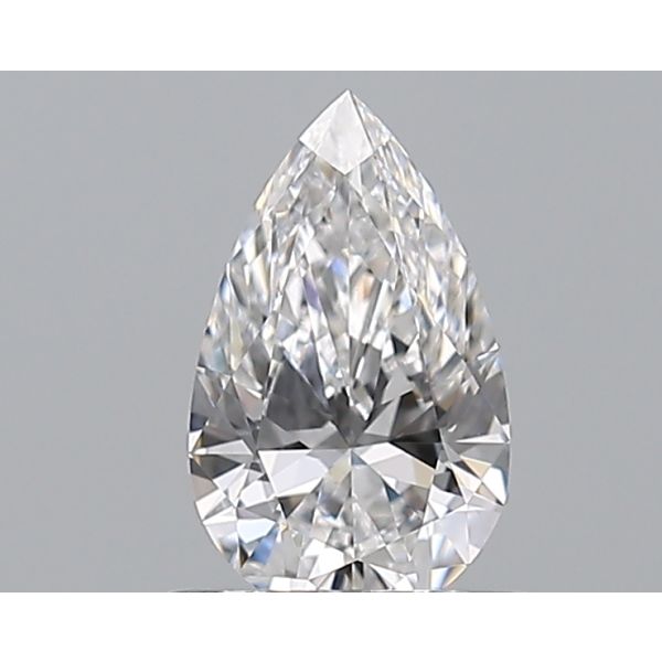 PEAR 0.57 D VVS1 EX-VG-EX - 7521933954 GIA Diamond