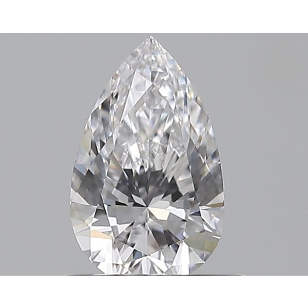 PEAR 0.5 D VVS1 EX-VG-EX - 7523596043 GIA Diamond