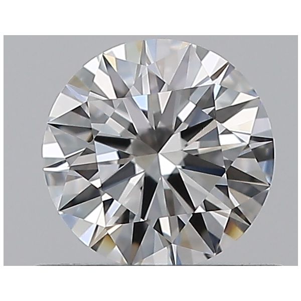 ROUND 0.53 E VVS2 EX-EX-EX - 7523847669 GIA Diamond