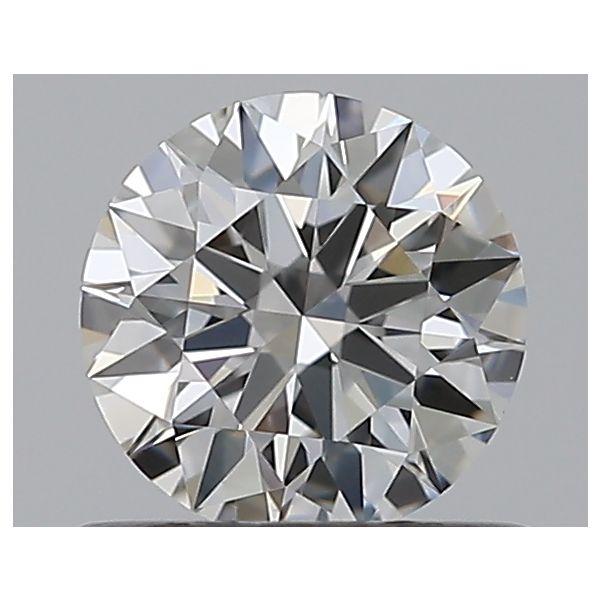 ROUND 0.53 F VVS2 EX-EX-EX - 7526658503 GIA Diamond