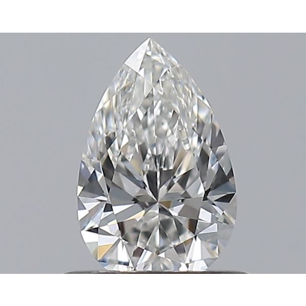 PEAR 0.5 F VVS1 EX-EX-EX - 7528188064 GIA Diamond