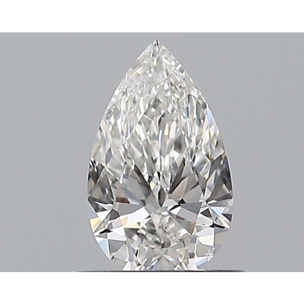 PEAR 0.5 F VVS1 EX-EX-EX - 7531487536 GIA Diamond