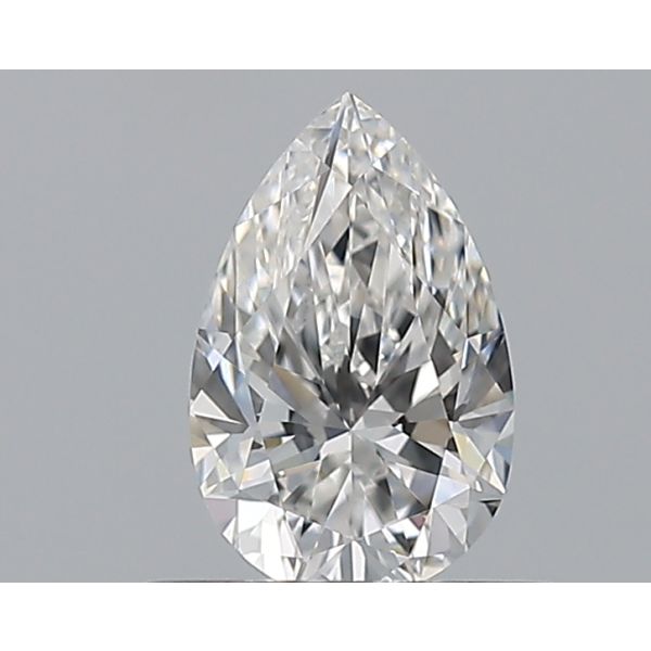 PEAR 0.53 F VVS1 EX-EX-EX - 7532032402 GIA Diamond