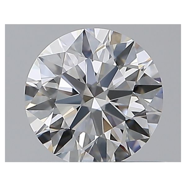 ROUND 0.53 F VVS1 EX-EX-EX - 7536110793 GIA Diamond