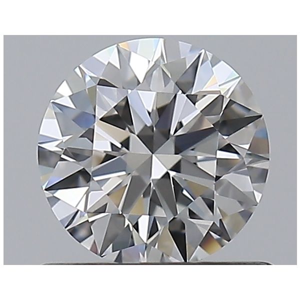 ROUND 0.61 F VVS2 EX-EX-EX - 7538022092 GIA Diamond