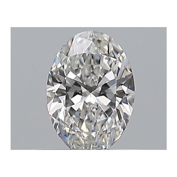 OVAL 0.51 F VS2 EX-EX-EX - 7538608909 GIA Diamond