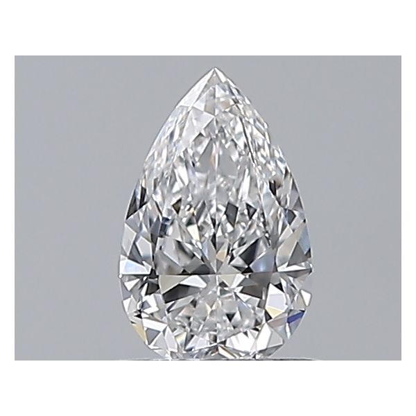 PEAR 0.58 D VVS1 EX-VG-EX - 7538832800 GIA Diamond