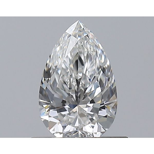PEAR 0.5 F VVS1 EX-EX-EX - 7541437174 GIA Diamond