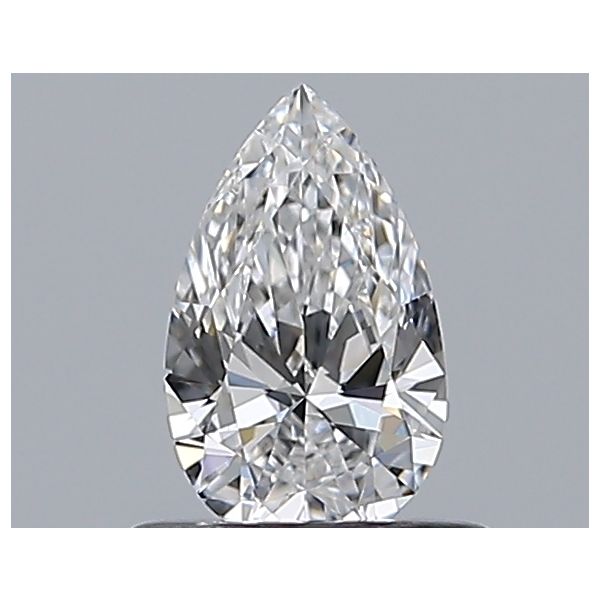 PEAR 0.5 D VVS1 EX-VG-EX - 7542514037 GIA Diamond