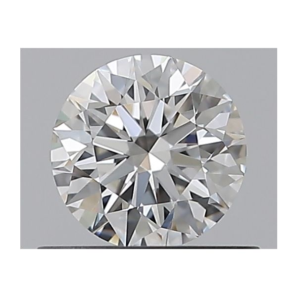 ROUND 0.52 F VVS1 EX-EX-EX - 7546232733 GIA Diamond