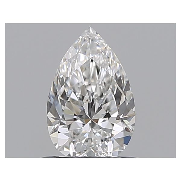 PEAR 0.5 D VVS1 EX-EX-EX - 7546419529 GIA Diamond