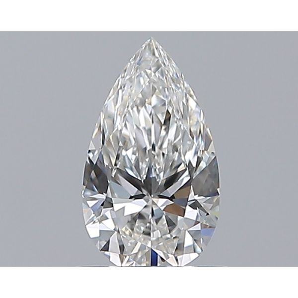 PEAR 0.75 F VVS1 EX-EX-EX - 7546558966 GIA Diamond