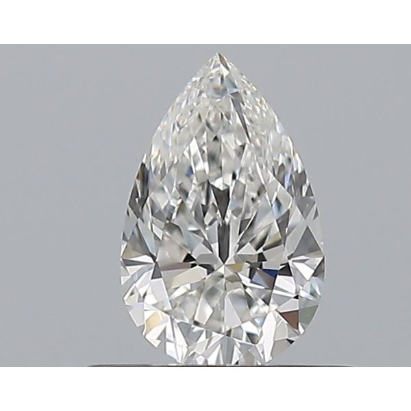 PEAR 0.5 F VVS1 EX-EX-EX - 7548404478 GIA Diamond