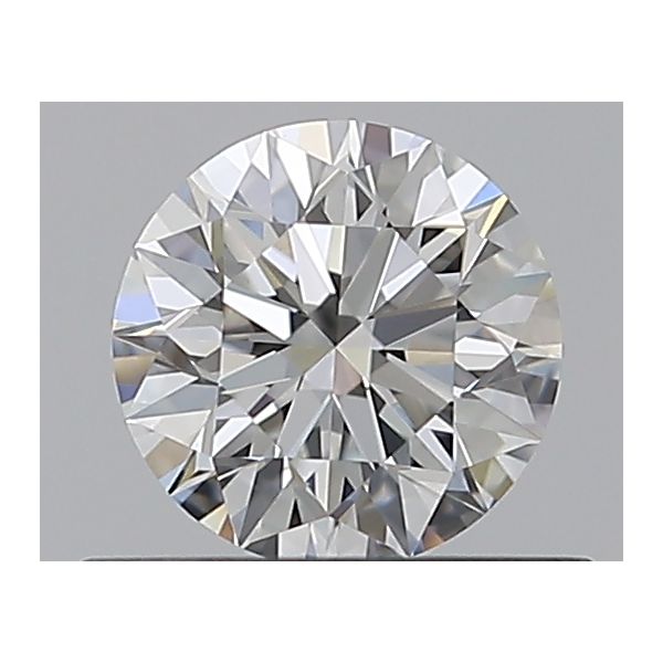 ROUND 0.51 F VVS2 EX-EX-EX - 7548459112 GIA Diamond