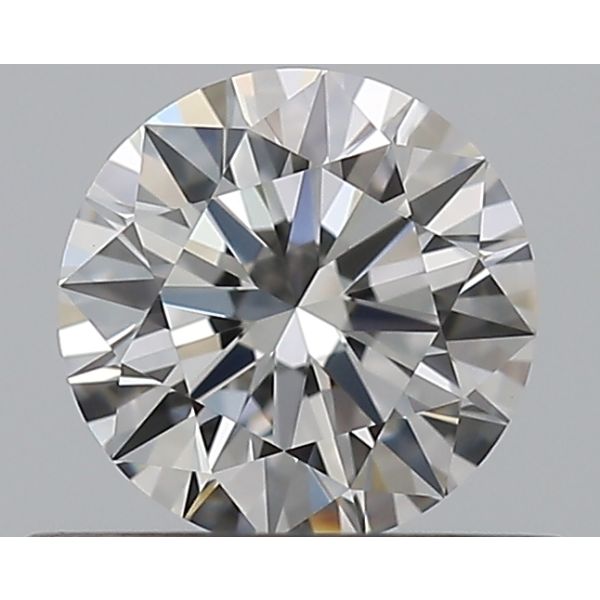ROUND 0.51 F VVS2 EX-EX-EX - 7548876834 GIA Diamond