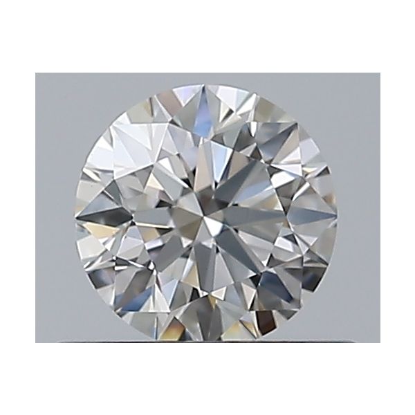 ROUND 0.51 F VVS2 EX-EX-EX - 7558066397 GIA Diamond
