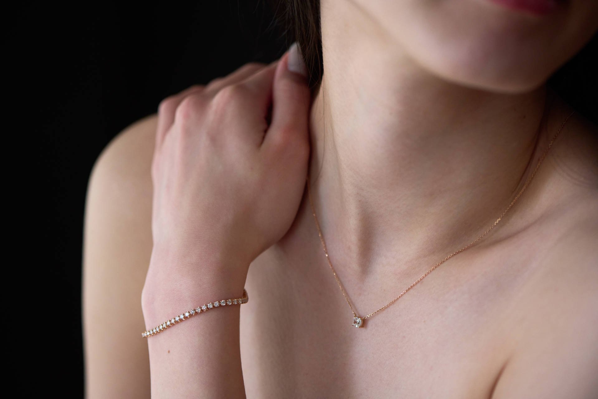 CUSHION 0.50ct PINK GOLD